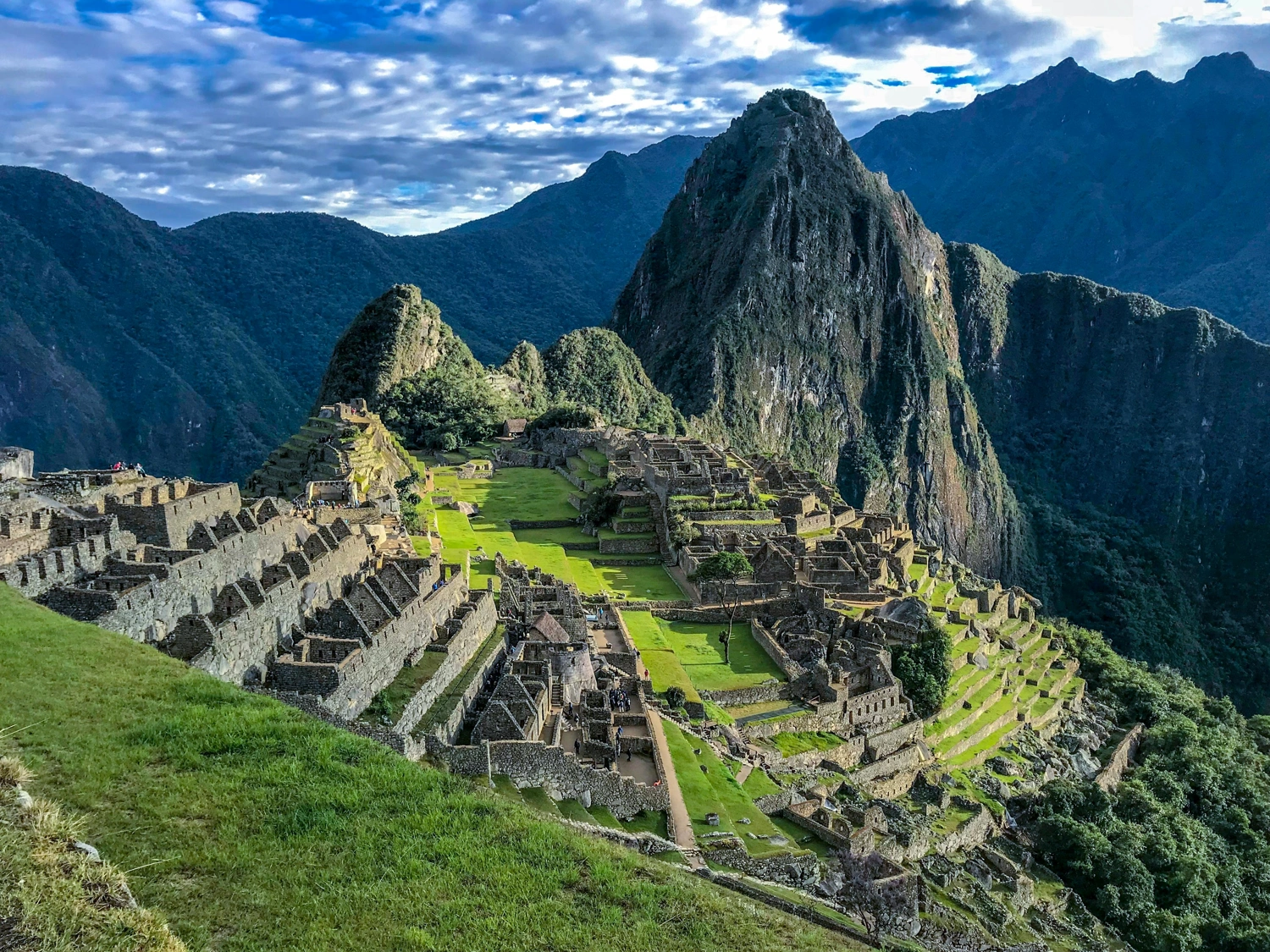 Traveler enjoying the view of Cusco and Machu Picchu without altitude sickness