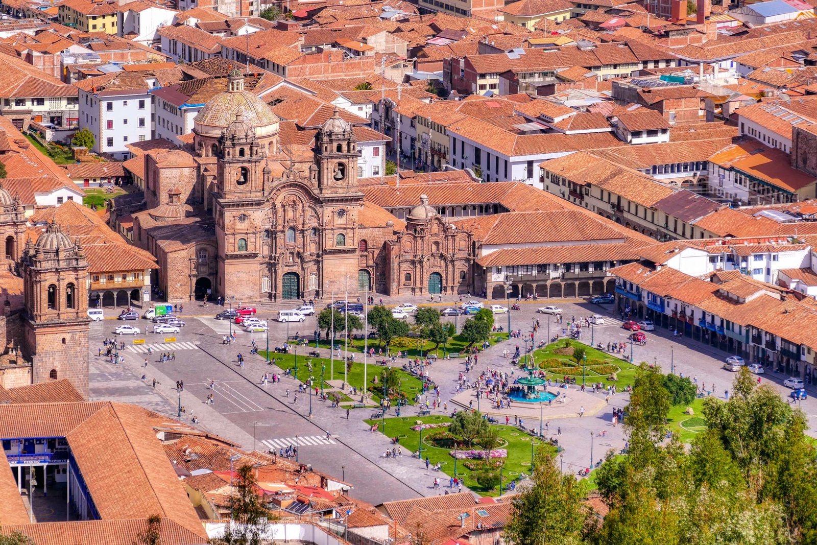 Plaza de Armas in Cusco Peru